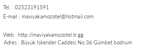 Hotel Mavi Yakamoz telefon numaralar, faks, e-mail, posta adresi ve iletiim bilgileri